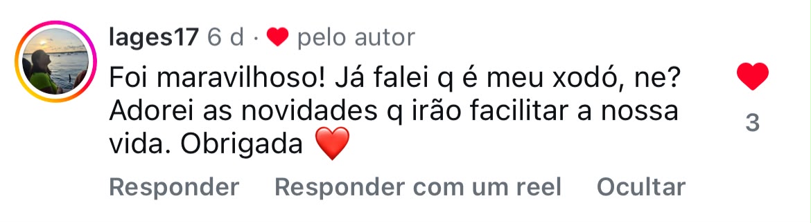Depoimento de participante da Imersão IRC-36